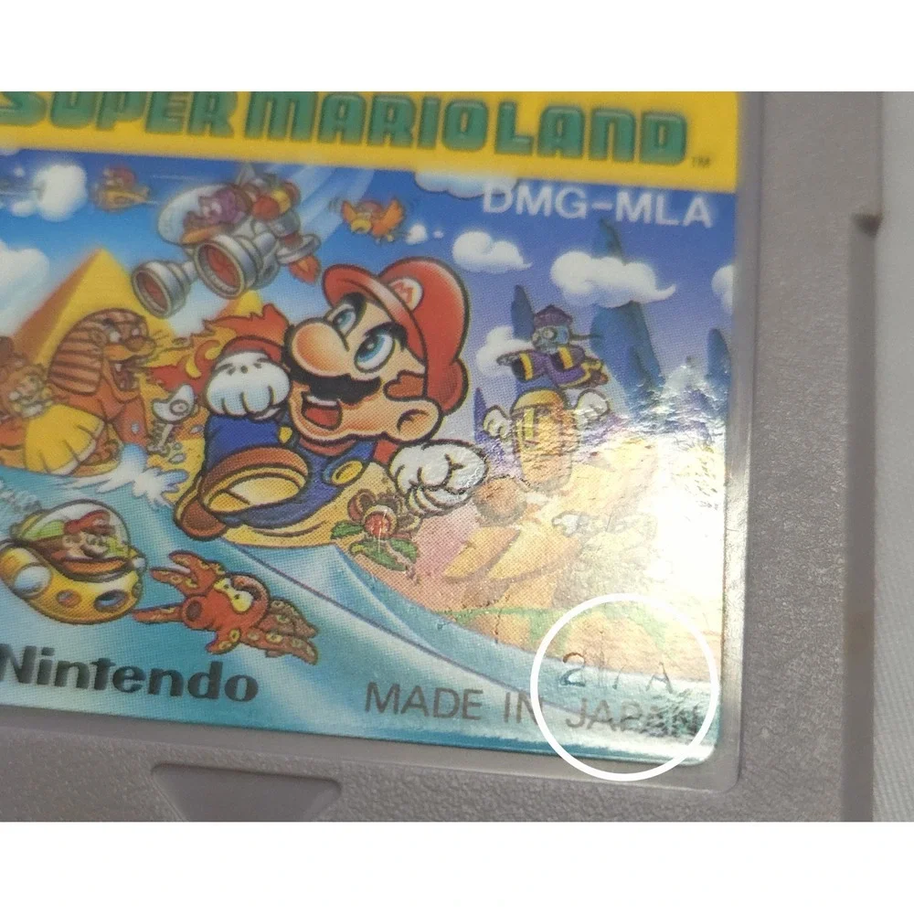 Nintendo Super Mario Land - Game Boy Cartridge - Authentic Japan Import Tested